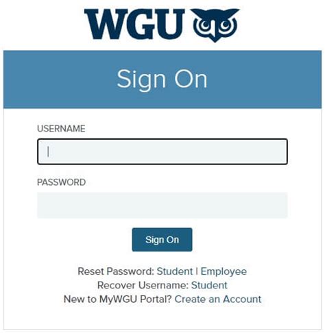 Wgu student portal sign - Students are receiving Suspicious Emails from WGU accounts. WGU will never ask you for sensitive information via email. ... Please review the How to Identify Phishing Emails article on our Student Knowledge ... Reset Password: Student | Employee. Recover Username: Student. New to MyWGU Portal? Create an Account. Service Desk (385) 428-3102 ...